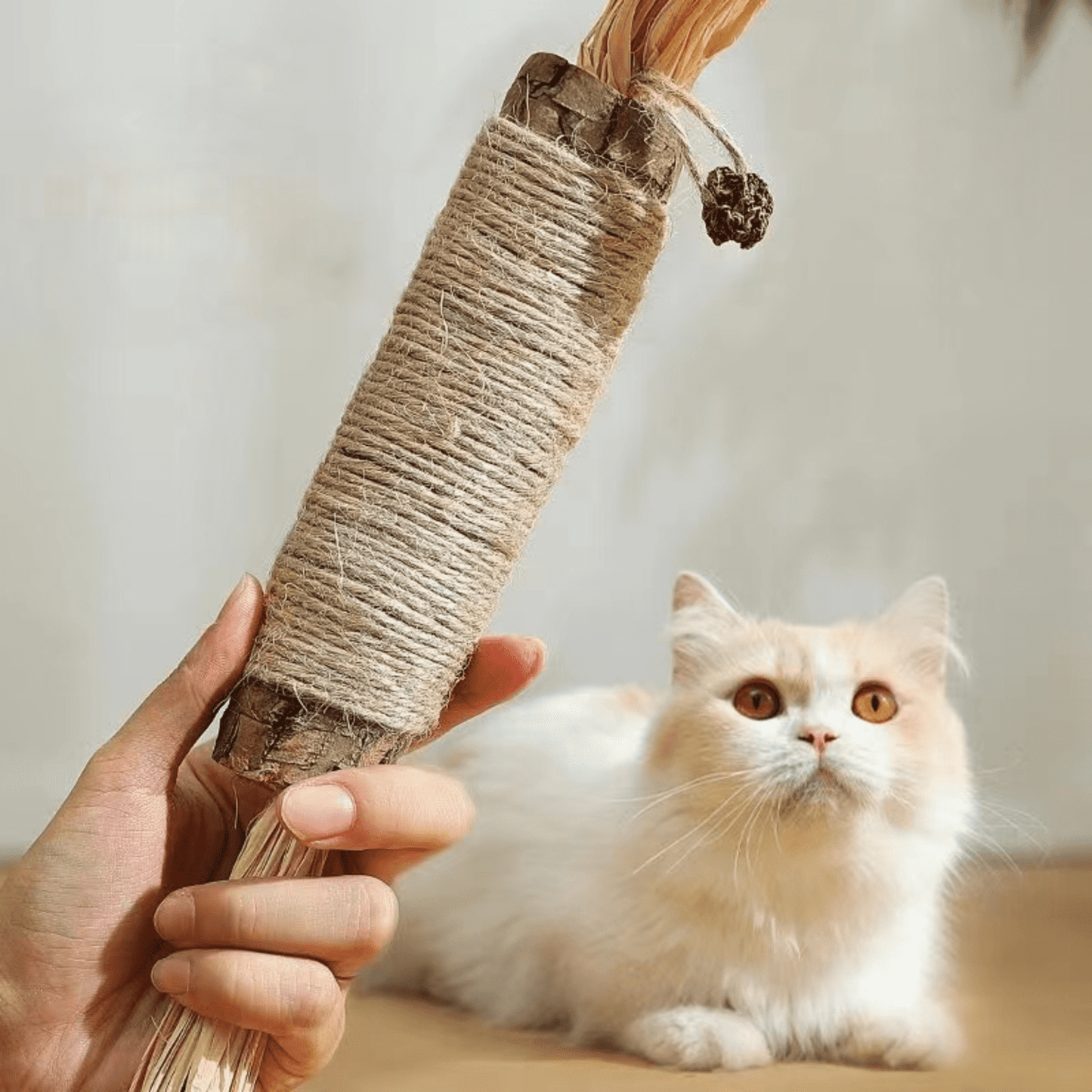 TETOU Chew Sticks for Cats, Extra Large Catnip Chew Toy Sticks, Lafite Grass Kittens Cat Teeth Cleaning Toy for Aggressive Chewers Dental Care