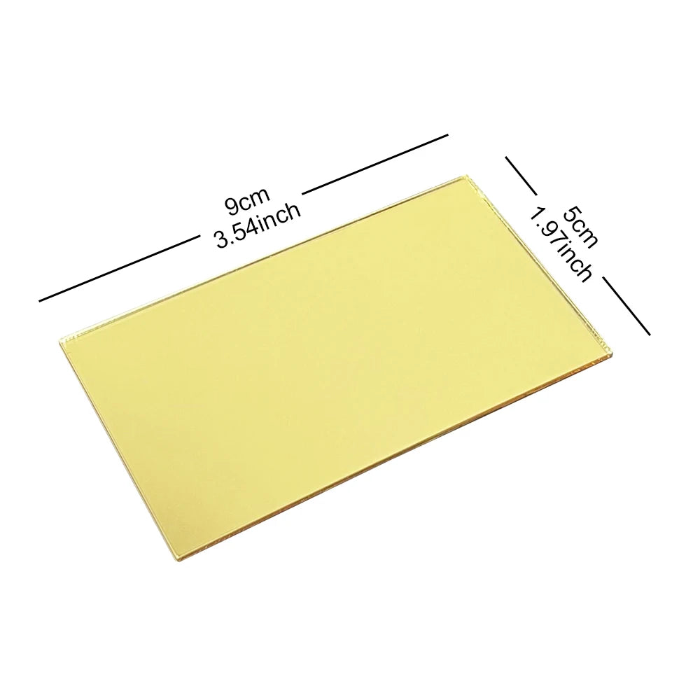 50Pcs Golden Acrylic Table Place Card for Wedding DIY Table Seating Cards Wedding Supplies Decoration