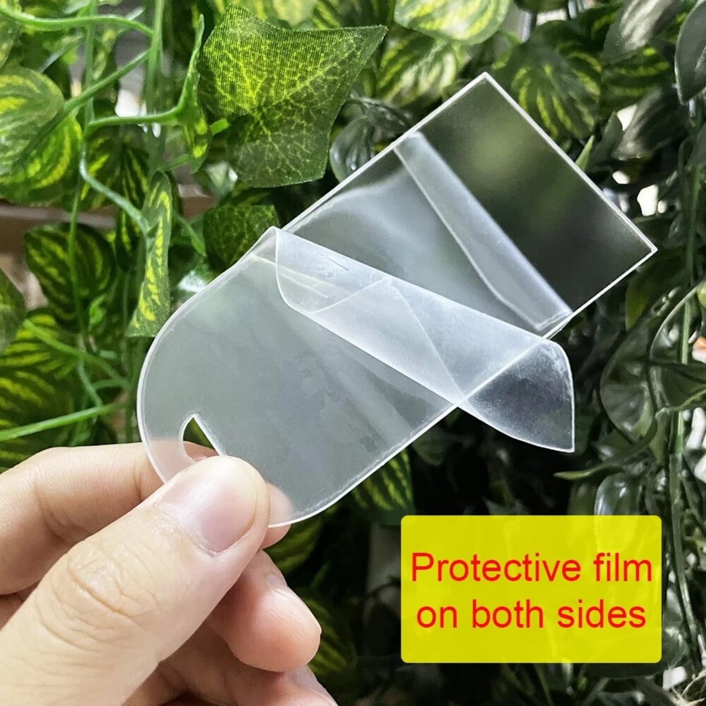 TETOU 50Pcs Acrylic Place Card for Wedding Frosting Acrylic Table Seating Cards Wedding Supplies