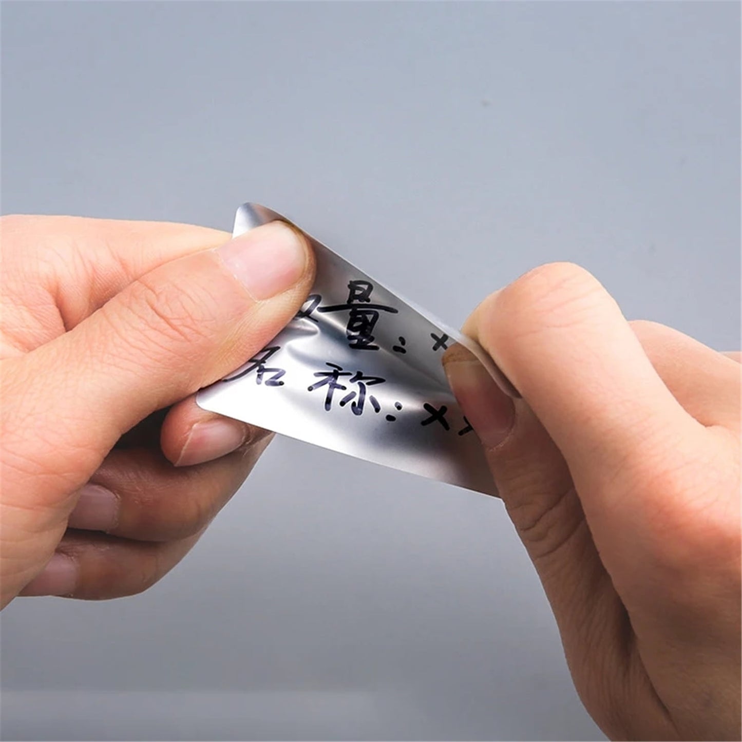 TETOU 96pcs Waterproof Food Labels for Containers Handwrite Removable Multi-Use Labels Jars Label