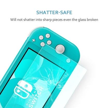 TETOU 2-Pack Screen Protector for Nintendo Switch Lite 5.5in, Ultra Clear 9H Hardness Anti-Scratch Compatible with Nintendo Switch Lite