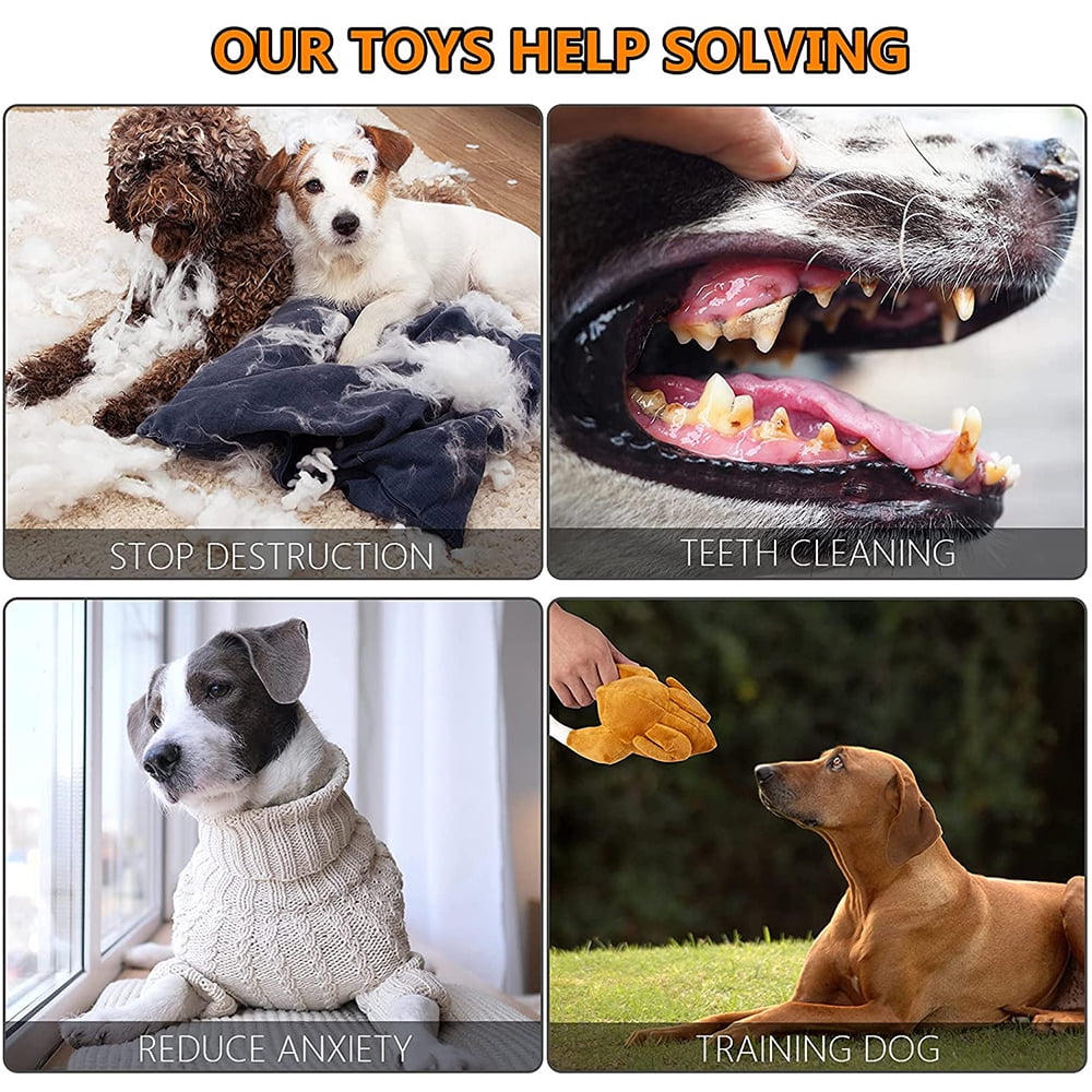 Creative Roast Chicken Shape Plush Dog Toys Food Shape Chew Toys Squeaky Toys for Dogs and Cats