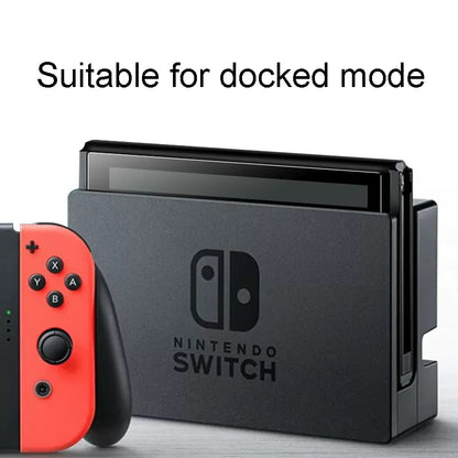 TETOU 2-Pack Screen Protector Tempered Glass Film for Nintendo Switch 6.2in, Transparent HD Clear Anti-Scratch Screen Protector Compatible with Nintendo Switch