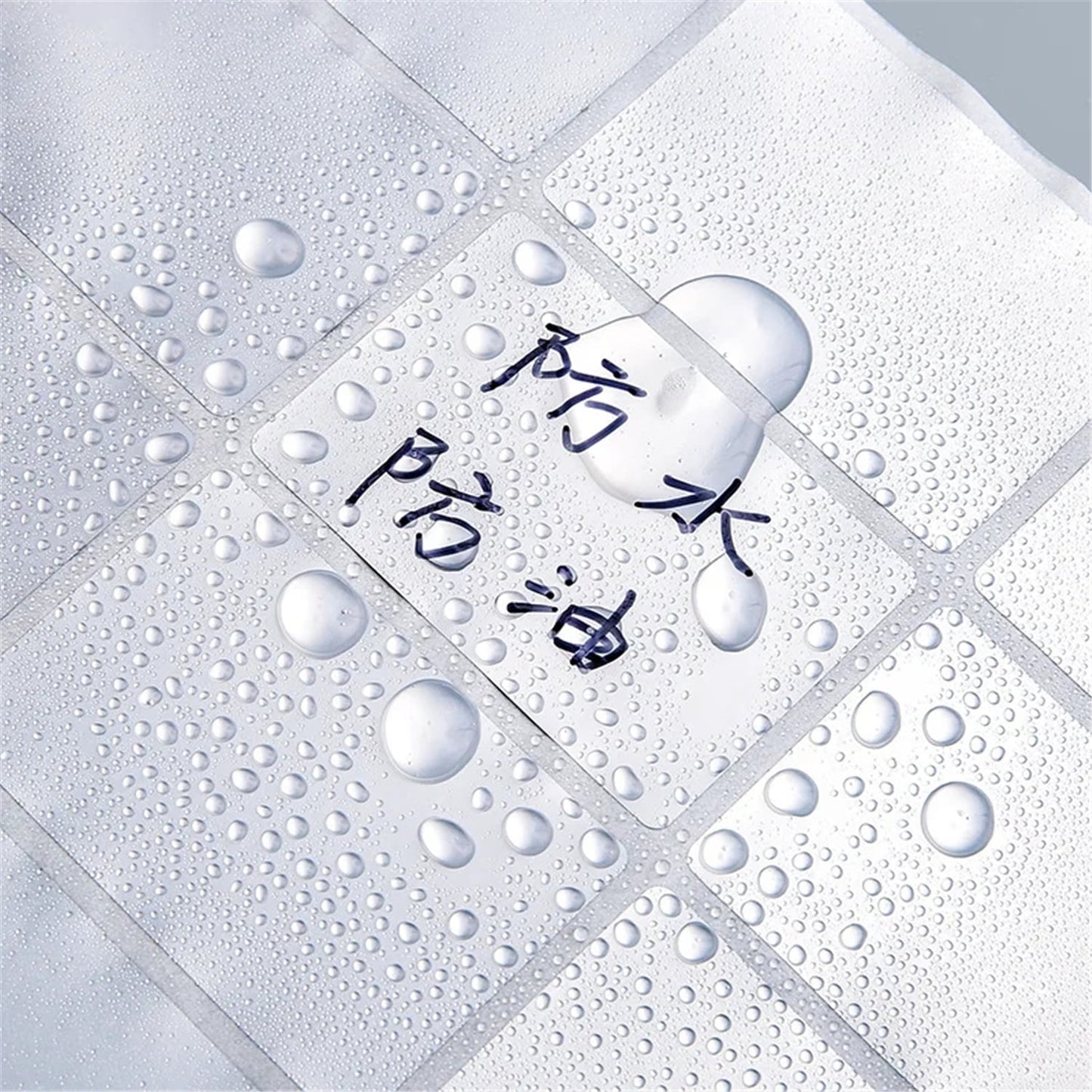 TETOU 96pcs Waterproof Food Labels for Containers Handwrite Removable Multi-Use Labels Jars Label