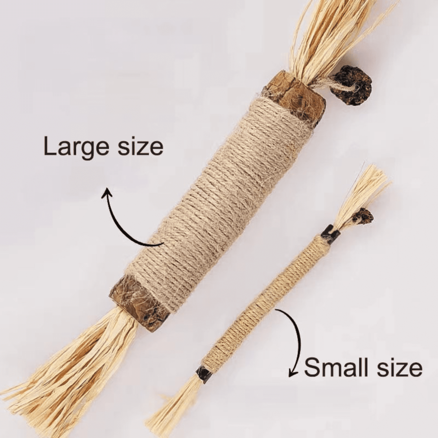 TETOU Chew Sticks for Cats, Extra Large Catnip Chew Toy Sticks, Lafite Grass Kittens Cat Teeth Cleaning Toy for Aggressive Chewers Dental Care