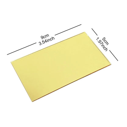 50Pcs Golden Acrylic Table Place Card for Wedding DIY Table Seating Cards Wedding Supplies Decoration