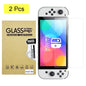 TETOU 2-Pack Screen Protector Tempered Glass Film for Nintendo Switch 6.2in, Transparent HD Clear Anti-Scratch Screen Protector Compatible with Nintendo Switch