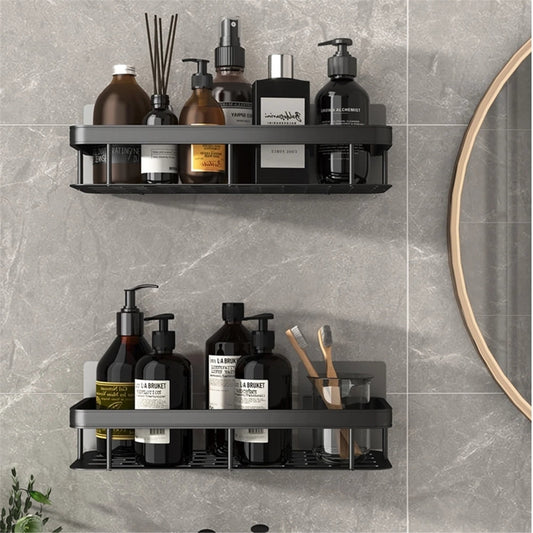 TETOU 2pcs Shower Caddy Adhesive Shower Organizer for Bathroom Kitchen No Drilling Large Capacity Shower Shelf for Inside Bathroom Accessories