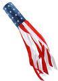 TETOU 4th of July Decorations, 40''American Flag USA Windsock with Stars for Outside Heavy Duty,Red White and Blue Fourth of July USA Patriotic Decor for Independence Day Memorial Day Veterans Day
