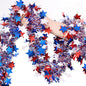 TETOU Easter Garland Decor,50Ft Pink Glitter Tinsel Spring Garland for Tree Home Fireplace Easter Party Indoor Outdoor Decoration