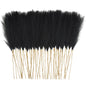 TETOU 50pcs Faux Pampas Grass 21.65" Short Vase Filler Flower Arrangement Home Wedding Boho Decor