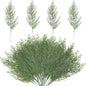 TETOU Artificial Pine Branches, 13.7" Fake Greenery Pine Sprigs, Plastic Greenery Ceder Pine Stemsfor Christmas DIY Garland Wreath Accessories Floral Home Garden Decoration