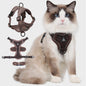 TETOU Cat Dog Harness and Leash, Escape Proof Soft Adjustable Vest Harnesses for Cats Dog, Easy Control Breathable Reflective Strips Jacket - Green,S