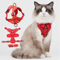 TETOU Cat Dog Harness and Leash, Escape Proof Soft Adjustable Vest Harnesses for Cats Dog, Easy Control Breathable Reflective Strips Jacket - Green,S