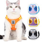 TETOU Cat Harness and Leash Set for Walking Adjustable Vest with Reflective Strap for Pet Kitten Puppy