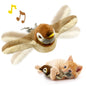 TETOU Cat Toys for Indoor Cats,Flapping Bird Rechargeable Touch Activated Toy Interactive Kitten Exercise Toy Cat Kicker Catnip Toys (No Flying)
