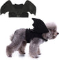 TETOU Dog Halloween Costume, Halloween Bat Fairy Wings Pet Harness Costumes for Dogs Cats Hallowe'en Party