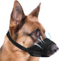 TETOU Dog Muzzle, Soft Mesh Breathable Drinkable Pets Muzzles with Adjustable Strap for Small Medium Large Dogs - M
