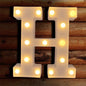 TETOU LED Letter Lights Luminous Letters Sign Home Decor for Wedding Birthday Party Christmas Battery Powered Decoration (A)