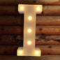 TETOU LED Letter Lights Luminous Letters Sign Home Decor for Wedding Birthday Party Christmas Battery Powered Decoration (A)