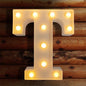 TETOU LED Letter Lights Luminous Letters Sign Home Decor for Wedding Birthday Party Christmas Battery Powered Decoration (A)