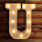 TETOU LED Letter Lights Luminous Letters Sign Home Decor for Wedding Birthday Party Christmas Battery Powered Decoration (A)