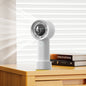 TETOU Portable Handheld Fan 3000mAh USB Rechargeable LED Digital Power Display Mini Personal Fan for Indoor Outdoor Office Travel