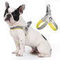 TETOU Reflective Pet Dog Harness, No Pull Vest Harnesses with Metal Buckles for Small Medium Large Dogs - Black, S