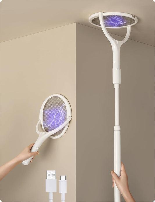 Tetou Telescopic Rechargeable Fly Swatter