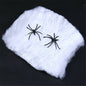 TETOU Spider Webs Hallowe'en Decorations Bonus, 300g Super Stretch Cobwebs for Hallowe'en Indoor and Outdoor Party Supplies - White