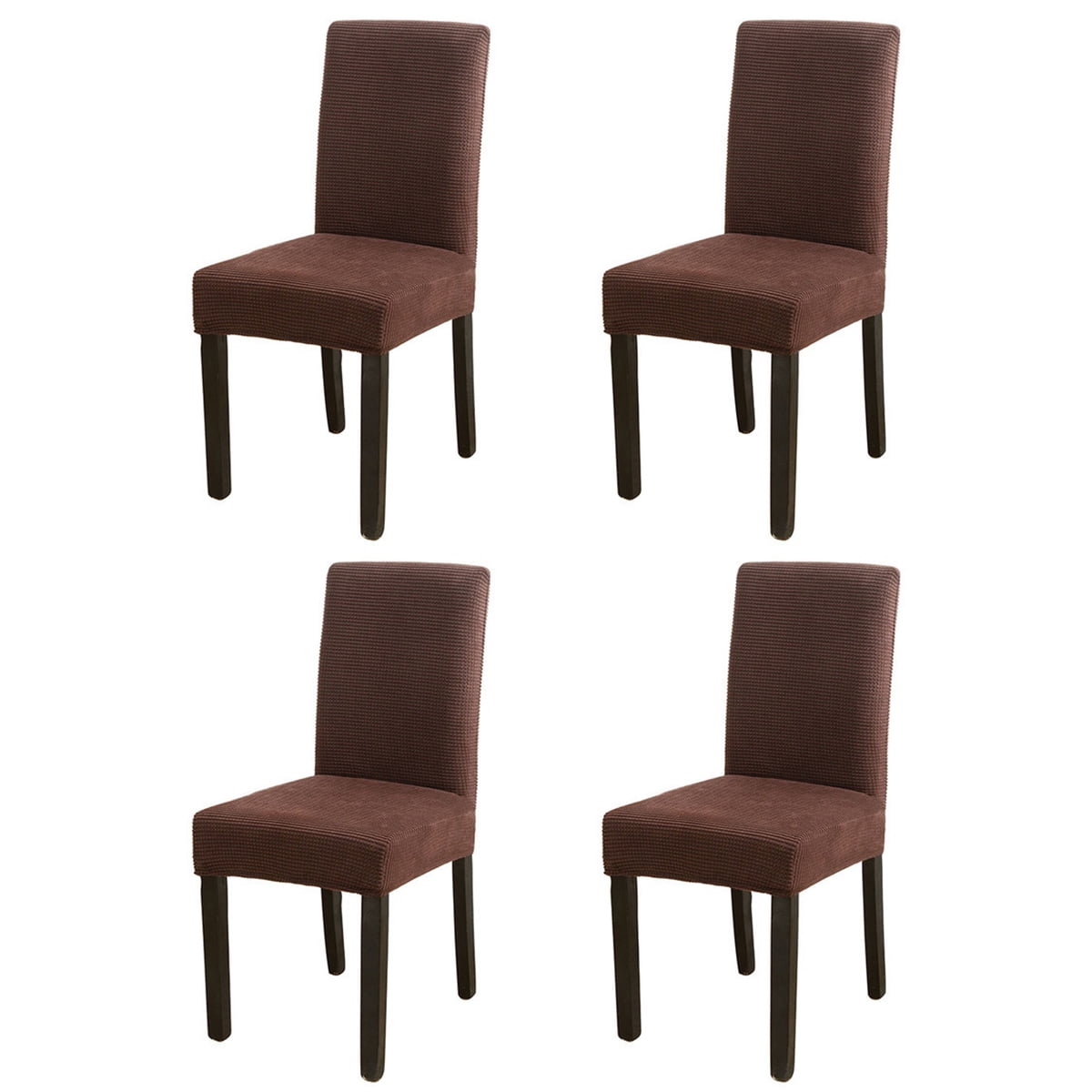 TETOU Waterproof Dining Room Chair Covers Stretch Jacquard Parson Chair Slipcover Chair Protector Restaurant Banquet Supplies