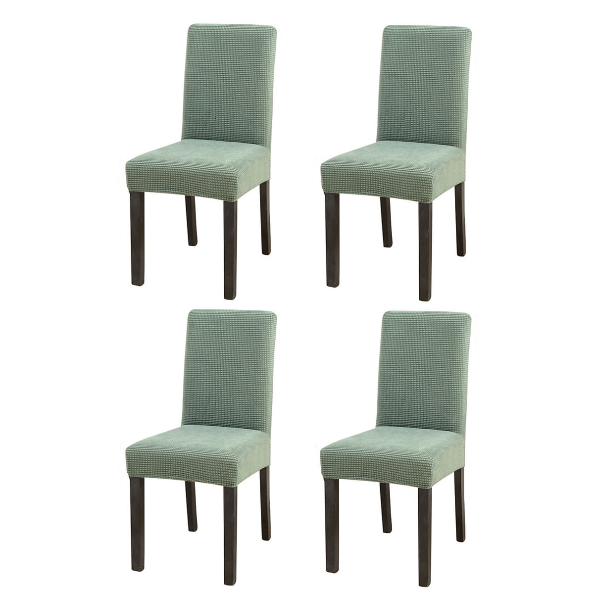 TETOU Waterproof Dining Room Chair Covers Stretch Jacquard Parson Chair Slipcover Chair Protector Restaurant Banquet Supplies