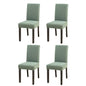 TETOU Waterproof Dining Room Chair Covers Stretch Jacquard Parson Chair Slipcover Chair Protector Restaurant Banquet Supplies