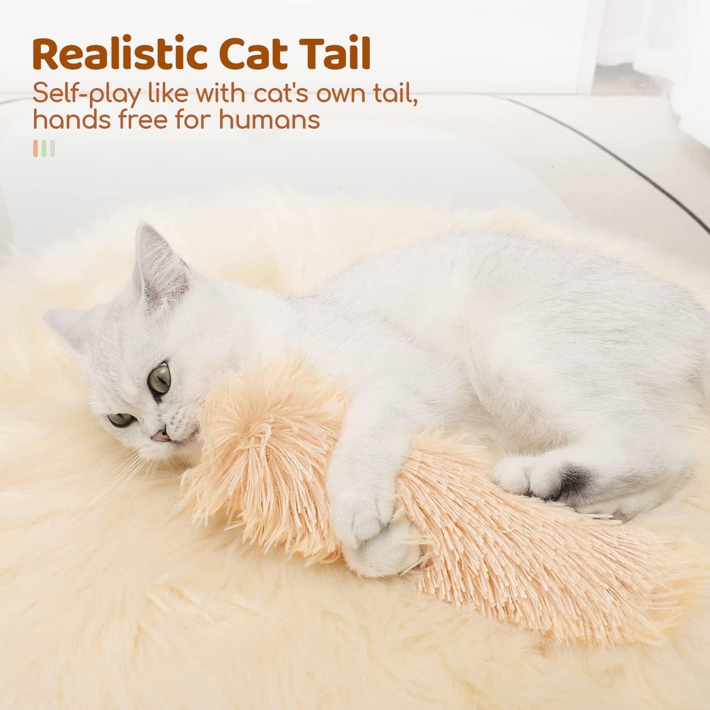 TETOU 3pcs Catnip Cat Pillows, Soft Plush Cotton Stuffed Pillows Interactive Cat Kicker Toys for Indoor Cats Promote Chewing Exercising