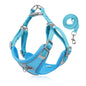 TETOU Reflective Dog Harness and Leash Set, No-Pull Pet Harness Adjustable Mesh, Ultra Breathable Padded Dog Vest Harness for Small Medium Dogs