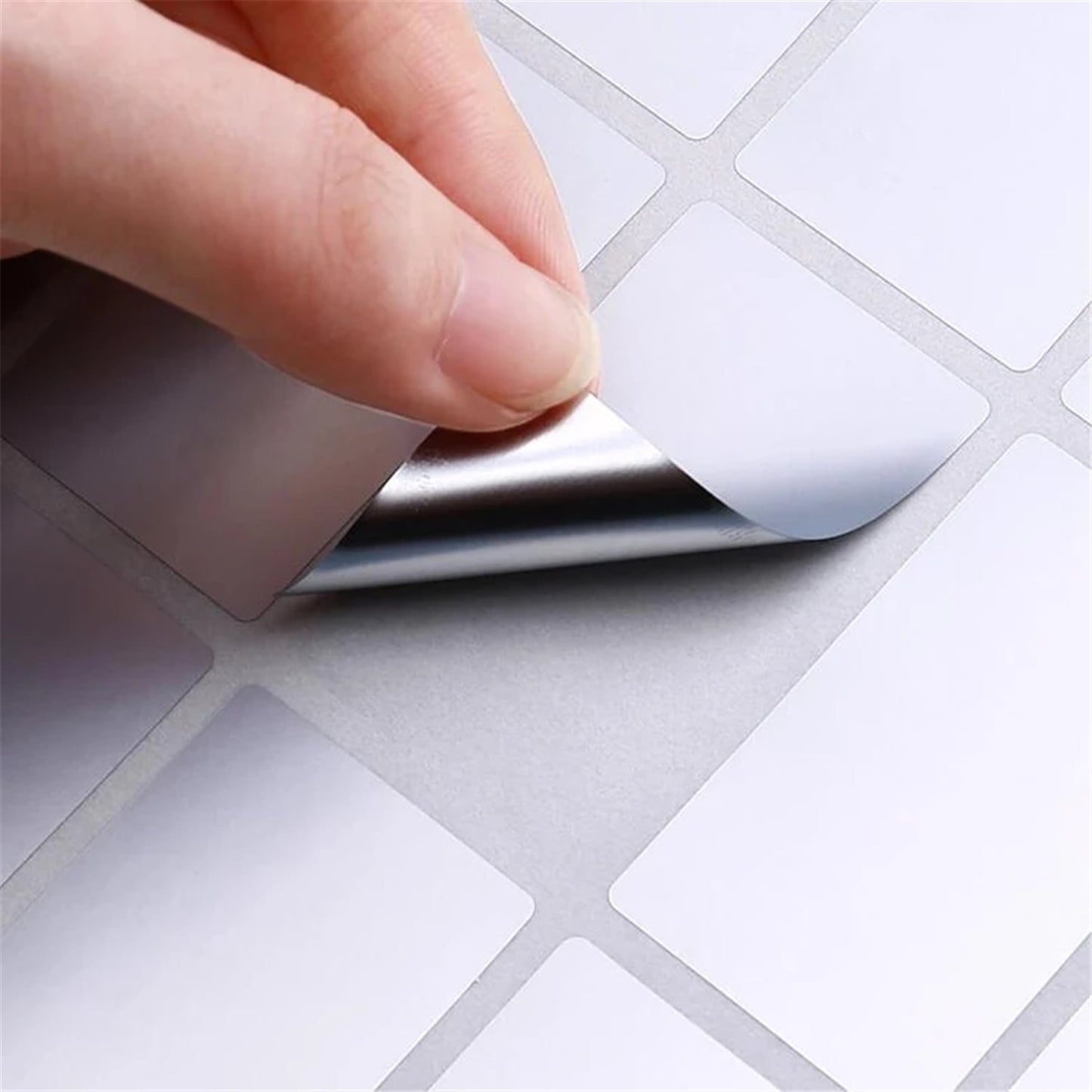 TETOU 96pcs Waterproof Food Labels for Containers Handwrite Removable Multi-Use Labels Jars Label