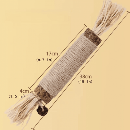 TETOU Chew Sticks for Cats, Extra Large Catnip Chew Toy Sticks, Lafite Grass Kittens Cat Teeth Cleaning Toy for Aggressive Chewers Dental Care